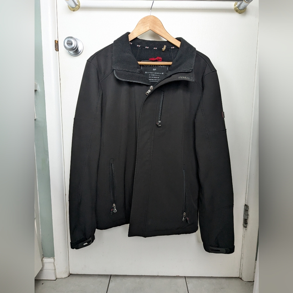 Water resistant, windproof softshell jacket